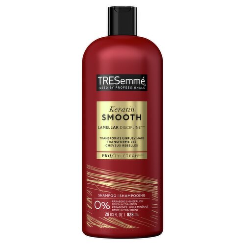 TRESemmé Keratin Smooth Lamellar Discipline Shampoo, 28 fl oz