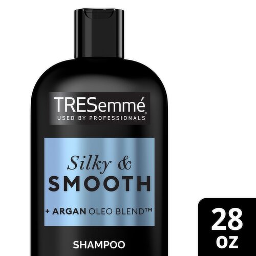 TRESemmé Silky & Smooth + Argan Oleo Blend Shampoo, 28 fl oz