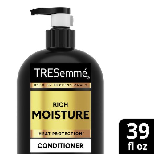 TRESemmé Rich Moisture + Hyaluronic Infusion Heat Protection Conditioner, 39 fl oz