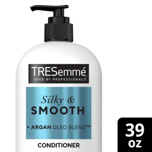 TRESemmé Pro Style Tech Silk & Smooth + Argan Oleo Blend Conditioner, 39 fl oz