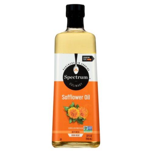 Spectrum Refined Safflower Oil, 32 fl oz