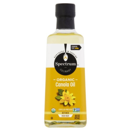 Spectrum Culinary Organic Canola Oil, 16 fl oz