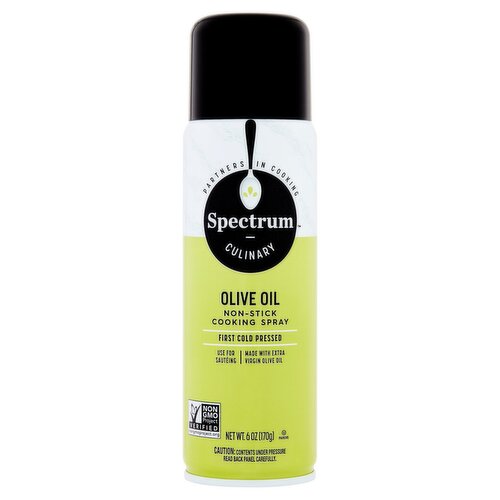 Spectrum Culinary Olive Oil Non-Stick Cooking Spray, 6 oz