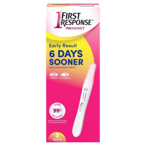 First Response Early Result Pregnancy Tests, 3 count