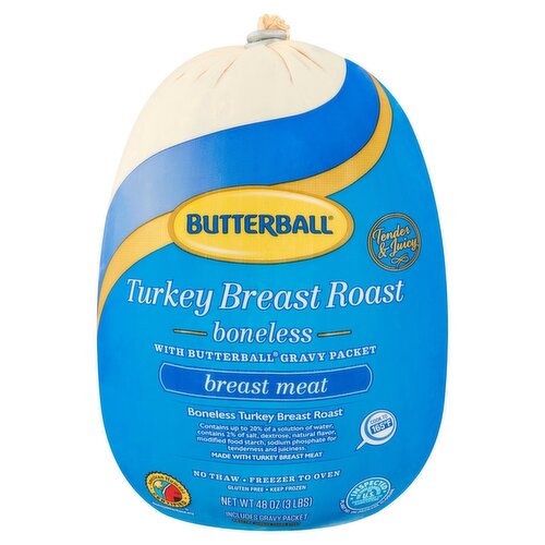 Butterball Boneless Turkey Breast Roast Meat, 48 oz