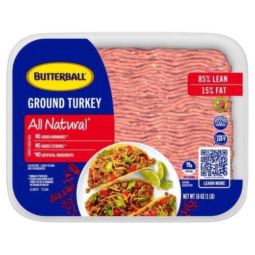 Butterball Ground Turkey, 16 oz