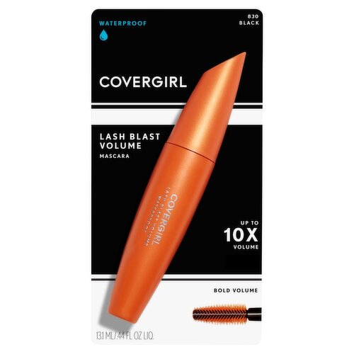 Covergirl Lash Blast Volume 830 Black Waterproof Mascara, .44 fl oz