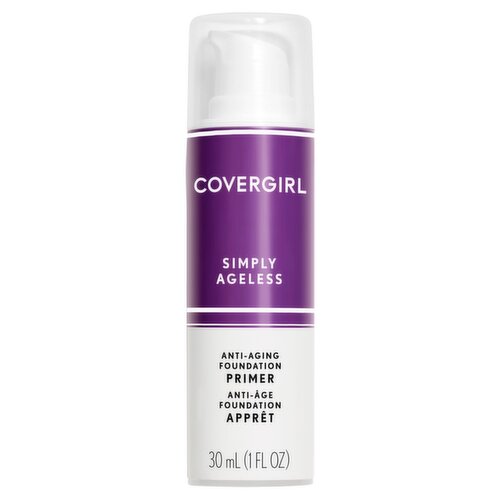 Covergirl Simply Ageless Primer Anti-Aging Foundation, 1 fl oz