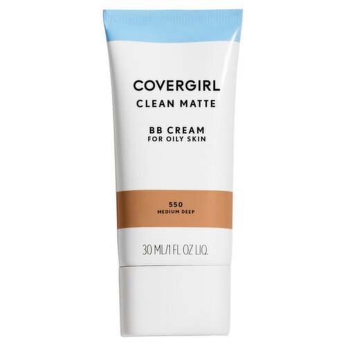 Covergirl Clean Matte 550 Medium Deep BB Cream, 1 fl oz liq