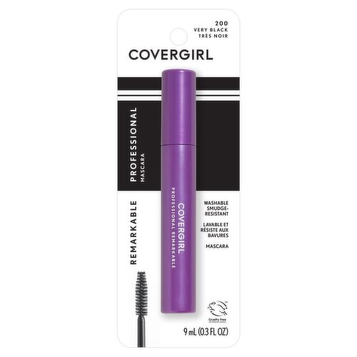 Covergirl Professional 200 Very Black Remarkable Mascara, 0.3 fl oz