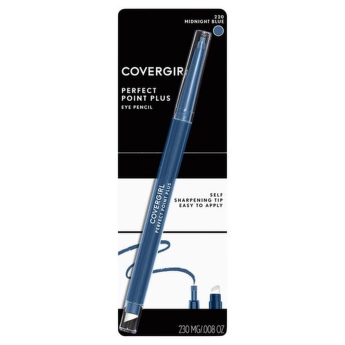 Covergirl Perfect Point Plus 220 Midnight Blue Eye Pencil, .008 oz