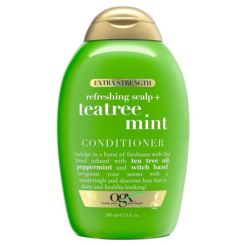 Ogx Extra Strength Refreshing Scalp + Teatree Mint Conditioner, 13 fl oz