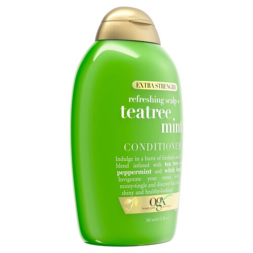 Ogx Extra Strength Refreshing Scalp + Teatree Mint Conditioner, 13 fl oz