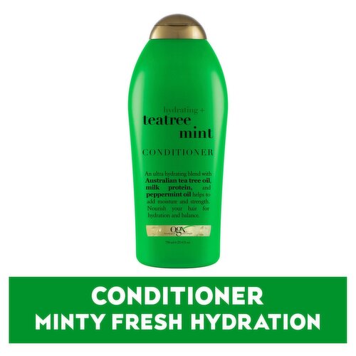 Ogx Hydrating + Teatree Mint Conditioner, 25.4 fl oz