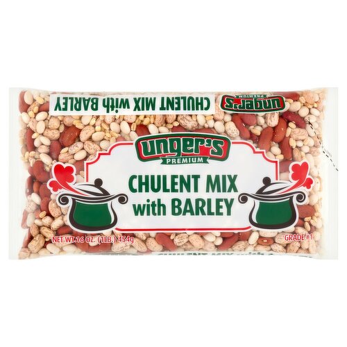 Unger's Premium Chulent Mix with Barley, 16 oz