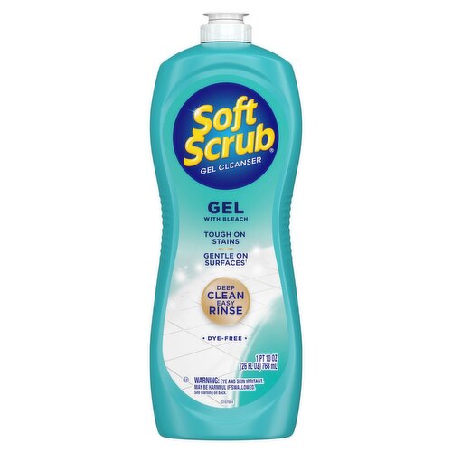 Soft Scrub Gel Cleanser with Bleach, 26 fl oz