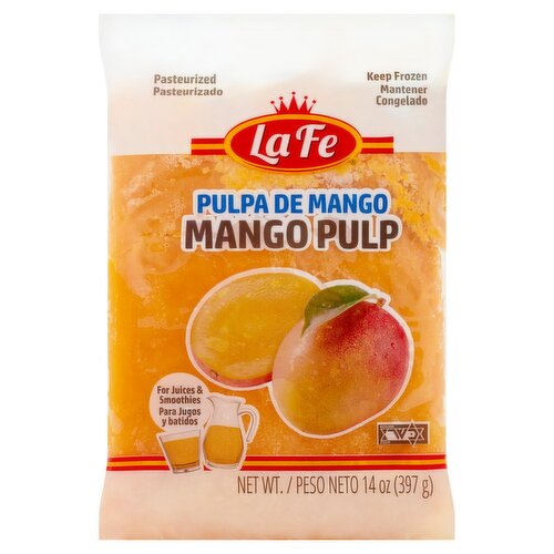 La Fe Mango Pulp, 14 oz