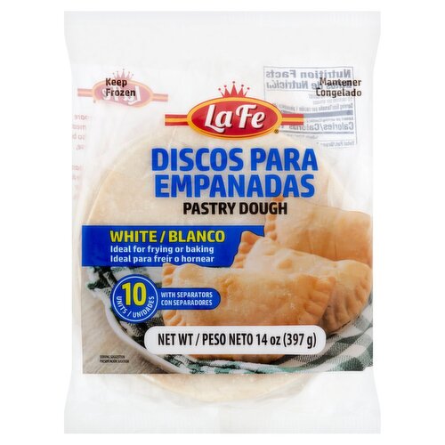 La Fe White Pastry Dough, 10 count,14 oz