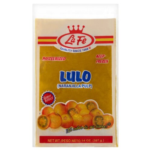 La Fe Naranjilla Pulp, 14 oz