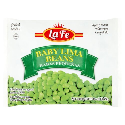 La Fe Baby Lima Beans, 16 oz