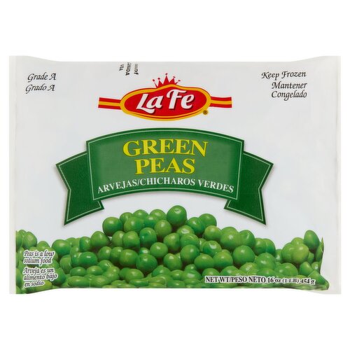La Fe Green Peas, 16 oz