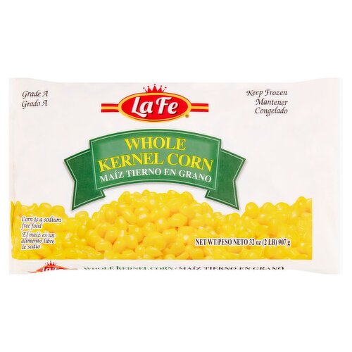 La Fe Whole Kernel Corn, 32 oz