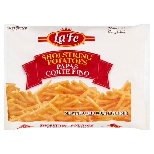 La Fe Shoestring Potatoes, 18 Oz