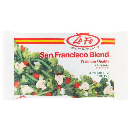 La Fe San Francisco Blend Vegetables, 16 oz