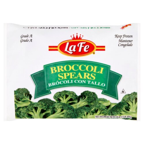 La Fe Broccoli Spears, 16 oz