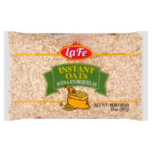 La Fe Instant Oats, 14 oz