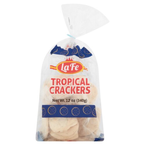 La Fe Tropical Crackers, 12 oz