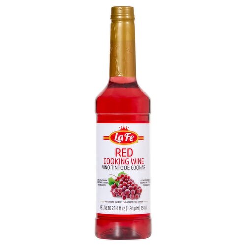 La Fe Red Cooking Wine, 25.4 fl oz