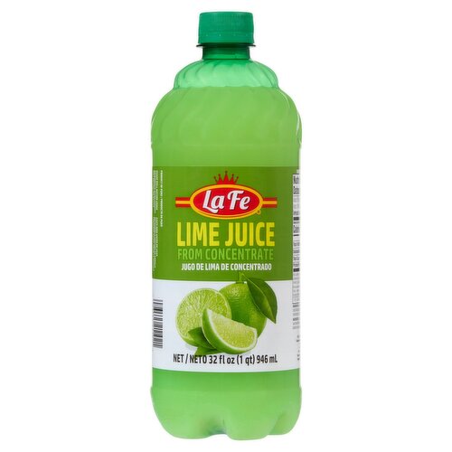 La Fe Lime Juice, 32 fl oz