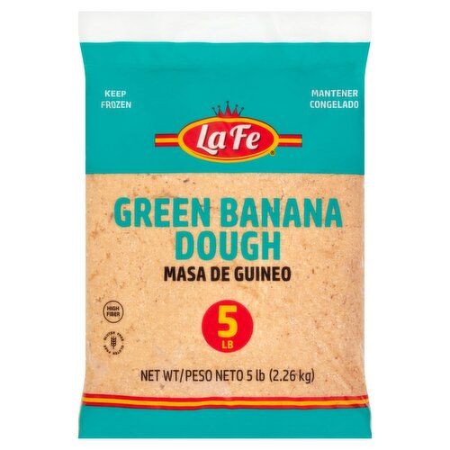 La Fe Green Banana Dough, 5 lb