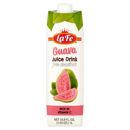 La Fe Guava Juice Drink, 33.8 fl oz