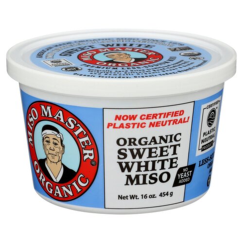 Miso Master Organic Sweet White Miso, 16 oz