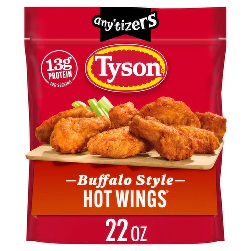 Tyson Any'tizers Buffalo Style Hot Wings, 22 oz