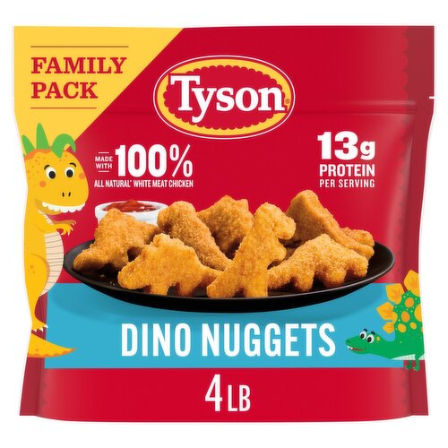 Tyson Dino Nuggets Family Pack, 64 oz