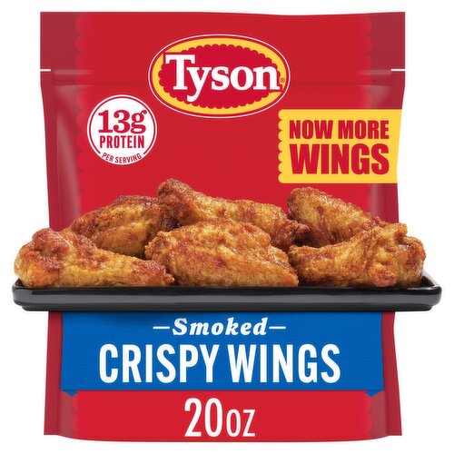 Tyson Smoked Crispy Wings, 20 oz