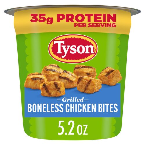 Tyson Grilled Boneless Chicken Bites Cup, 5.2 oz