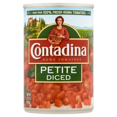 Contadina Petite Diced Roma Tomatoes, 14.5 oz