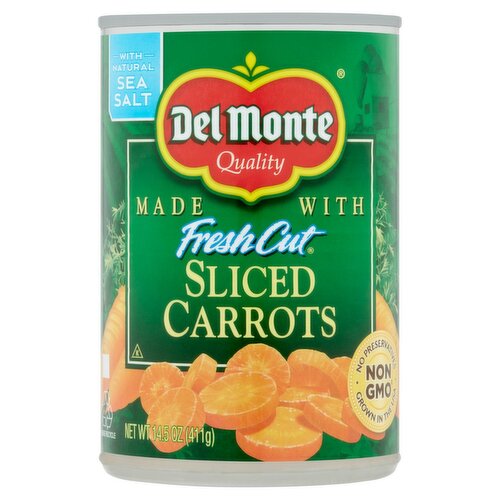 Del Monte Fresh Cut Sliced Carrots, 14.5 oz