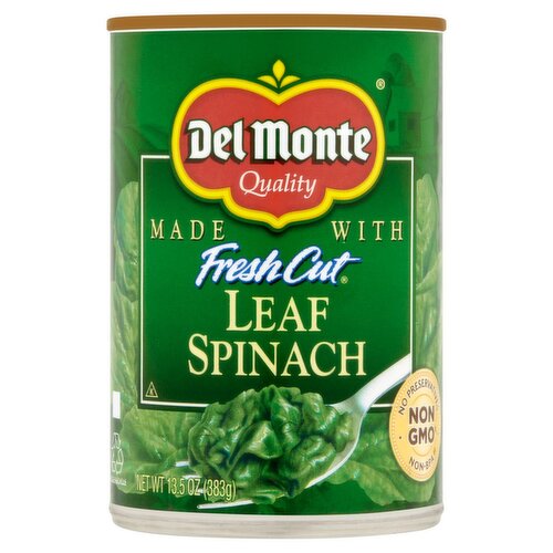 Del Monte Fresh Cut Leaf Spinach, 13.5 oz