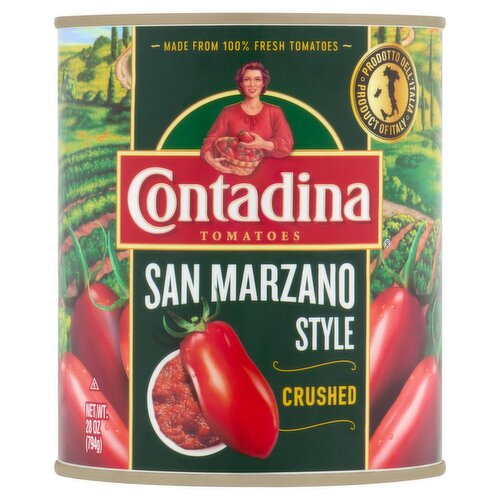 Contadina Crushed San Marzano Style Tomatoes, 28 oz