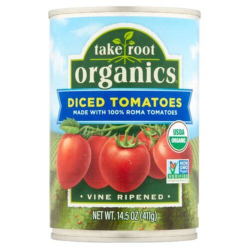 Take Root Organics Diced Tomatoes, 14.5 oz