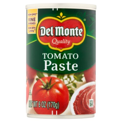Del Monte Tomato Paste, 6 oz