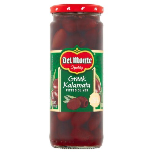 Del Monte Greek Kalamata Pitted Olives, 8 oz