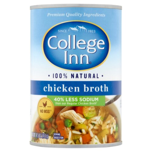 College Inn 100% Natural Chicken Broth, 14.5 oz