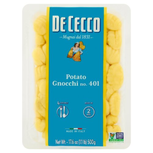 De Cecco No. 401 Potato Gnocchi, 17.6 oz