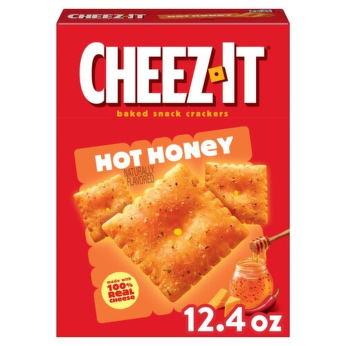 Cheez-It Hot Honey Baked Snack Crackers, 12.4 oz
